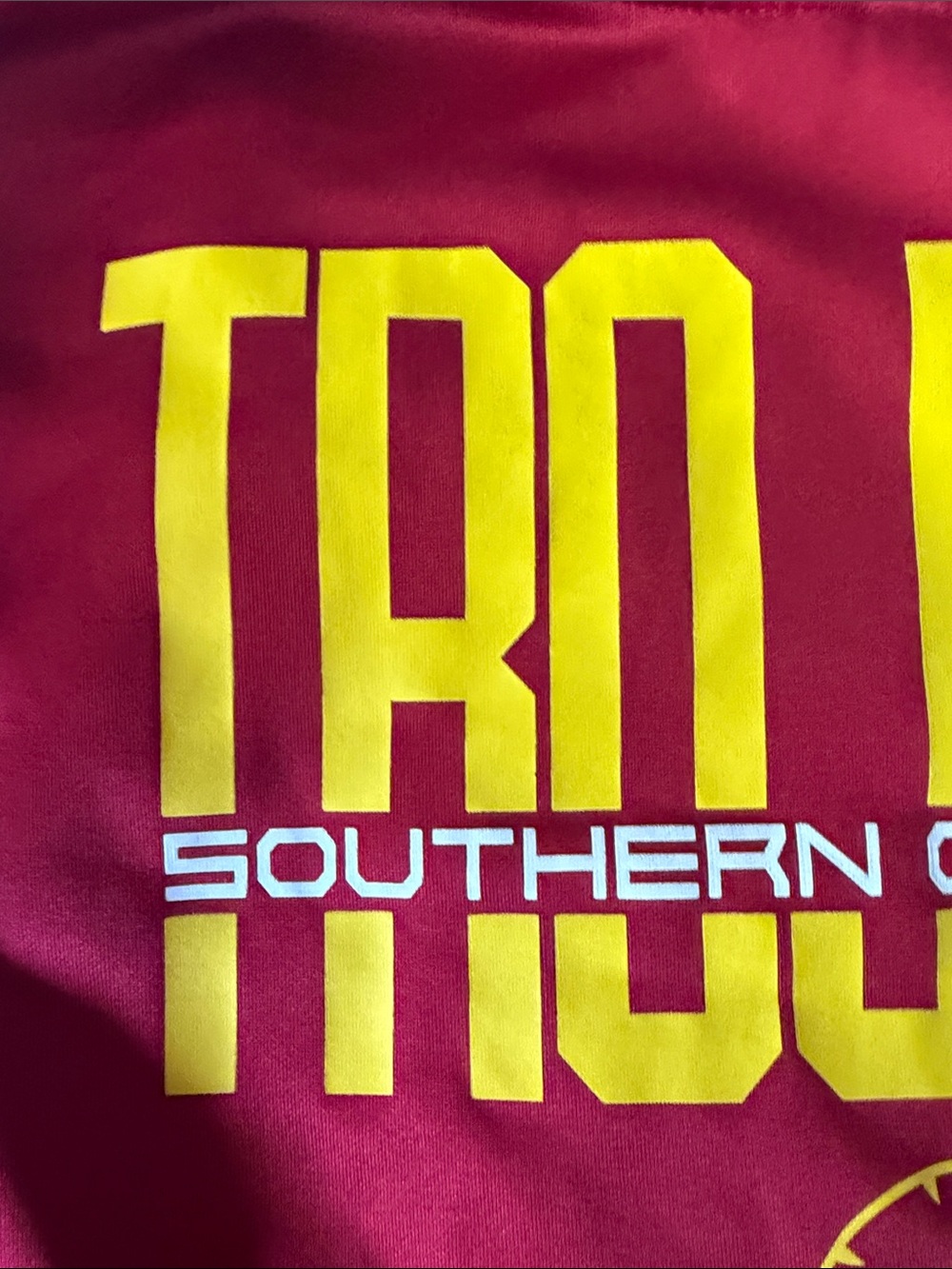USC Trojans Red Pullover Hoodie - Picture 4 of 7